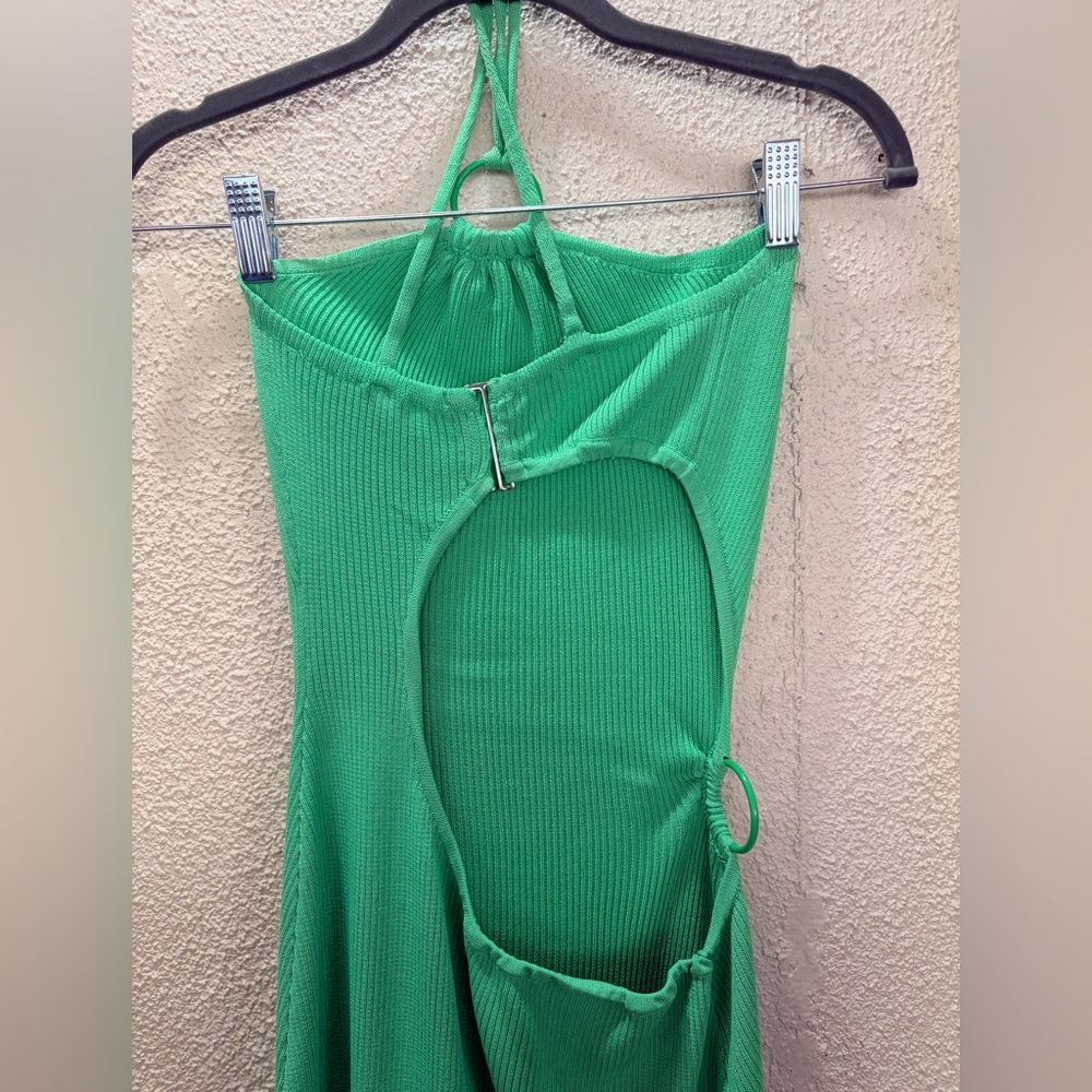For Love & Lemons One Shoulder Knit Dress Small Vacation Resort Wedding Guest - Picture 8 of 11